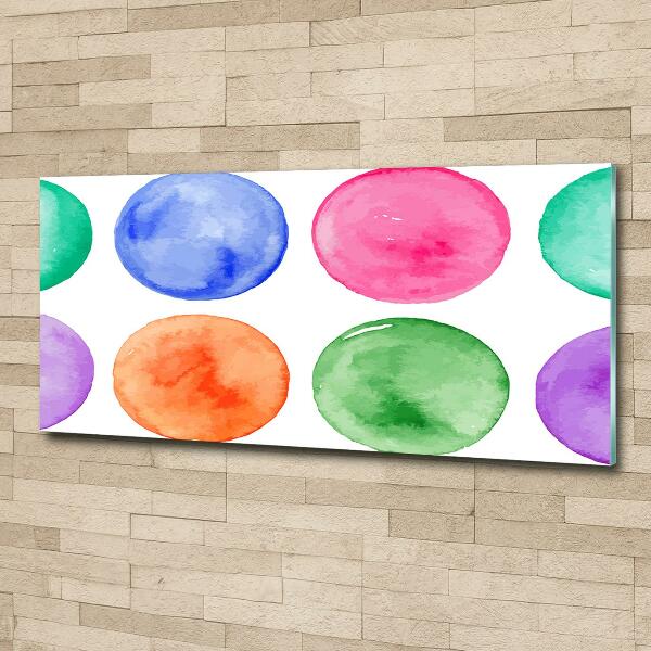 Bild auf glas Farbige Kreise