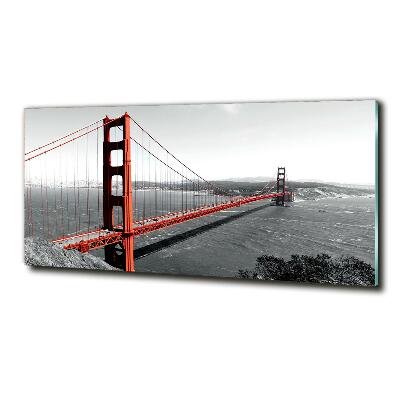 Bild auf glas San Francisco Brücke