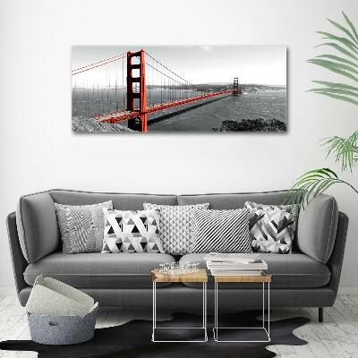 Bild auf glas San Francisco Brücke