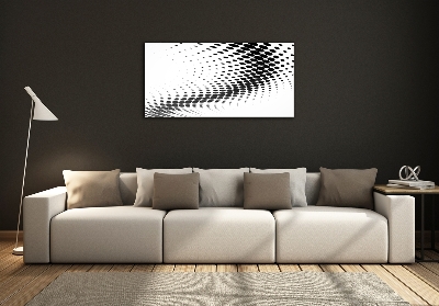 Glasbild Geometrischer Hintergrund