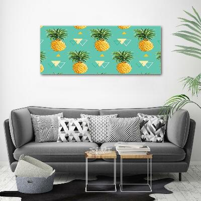 Foto glasbild Ananas
