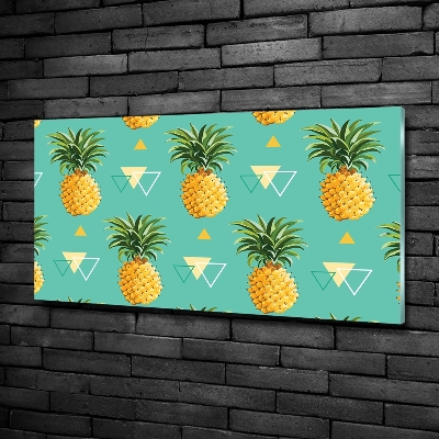 Foto glasbild Ananas
