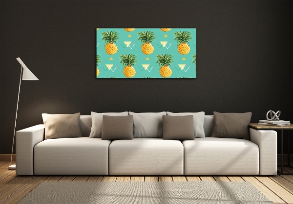 Foto glasbild Ananas