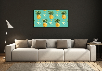 Foto glasbild Ananas