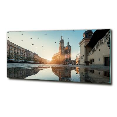 Glasbild Krakau, Polen