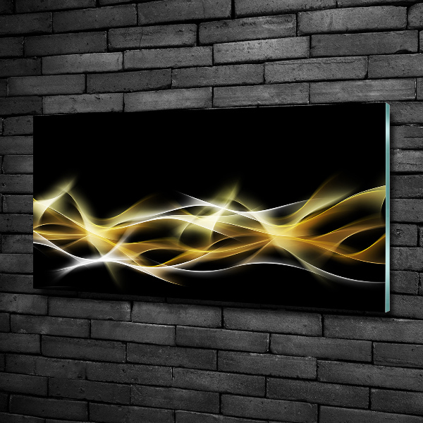 Bild auf glas Abstraktion des Lichts