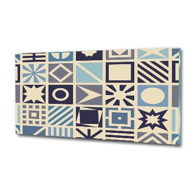 Bild auf glas Geometrischer Hintergrund