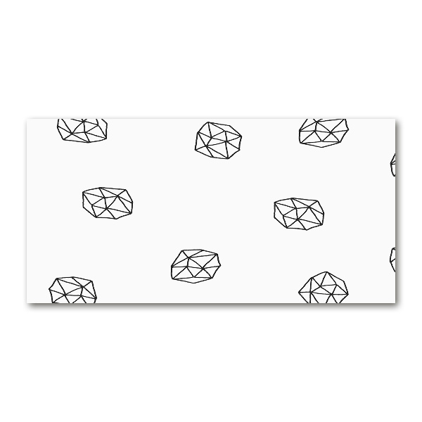 Glasbild Abstraktes Muster