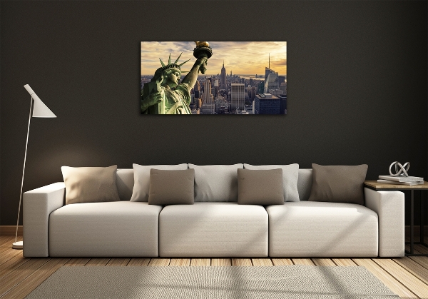 Glasbild Freiheitsstatue
