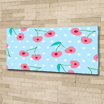 Bild auf glas Fruchtsymbole