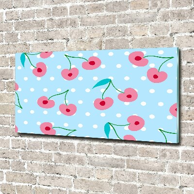 Bild auf glas Fruchtsymbole