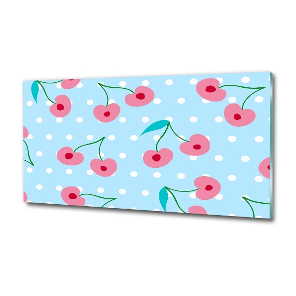 Bild auf glas Fruchtsymbole