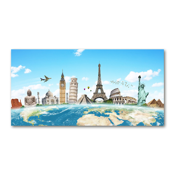 Bild auf glas Denkmäler der Welt