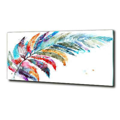 Foto glasbild Bunter Stift