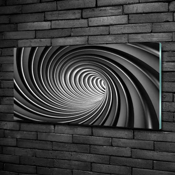 Foto glasbild Abstrakter Wirbel