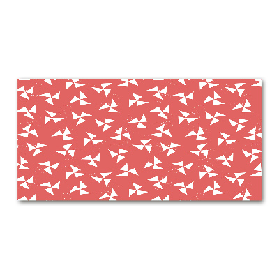 Foto glasbild Geometrischer Hintergrund