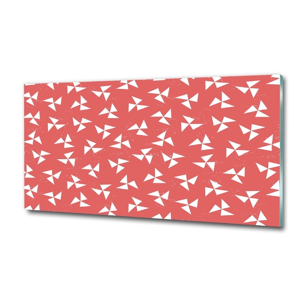 Foto glasbild Geometrischer Hintergrund