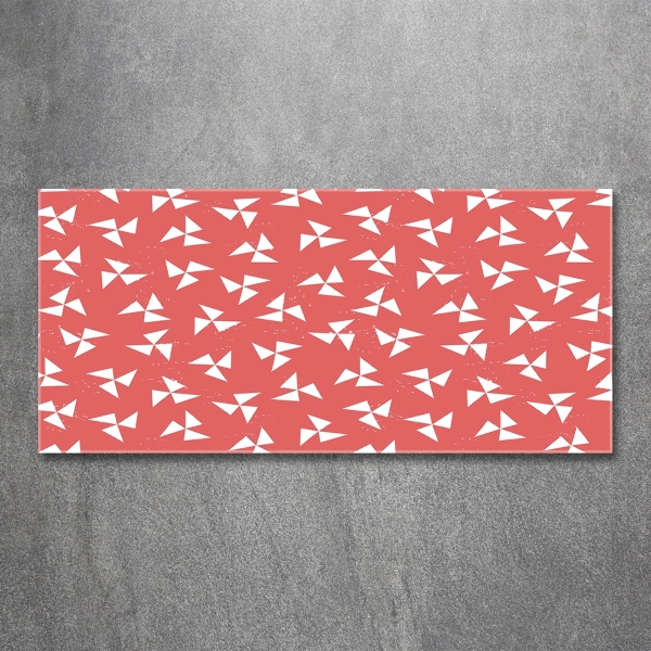 Foto glasbild Geometrischer Hintergrund