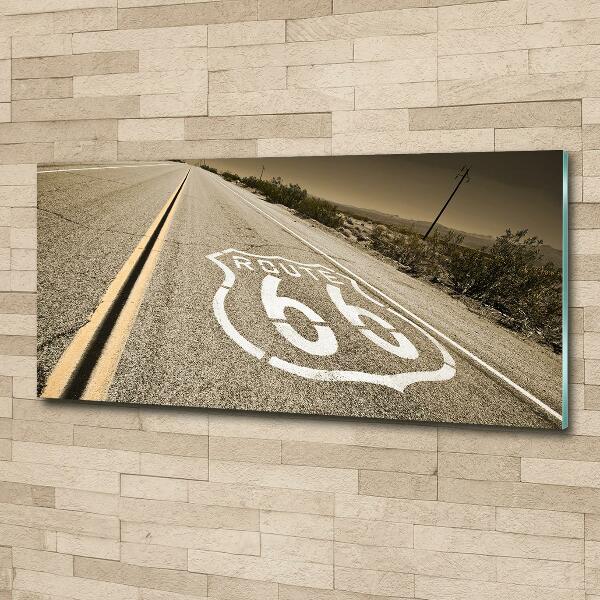 Bild auf glas Straße in Kalifornien