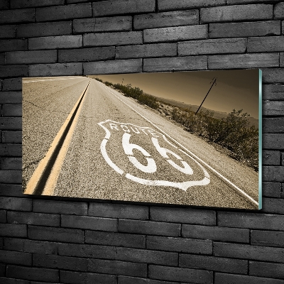 Bild auf glas Straße in Kalifornien