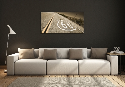 Bild auf glas Straße in Kalifornien