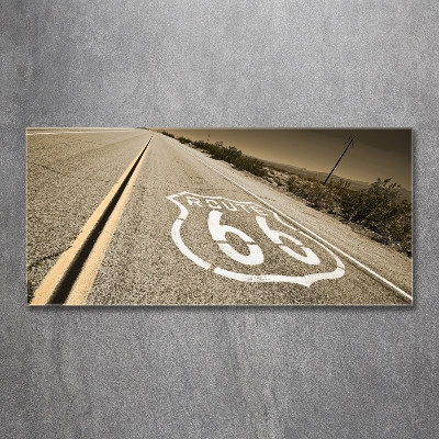 Bild auf glas Straße in Kalifornien