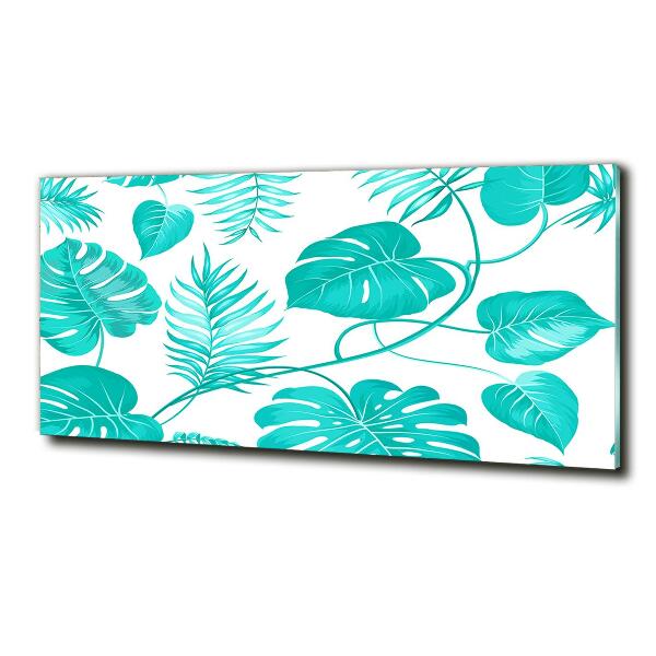 Bild auf glas Tropische Blätter