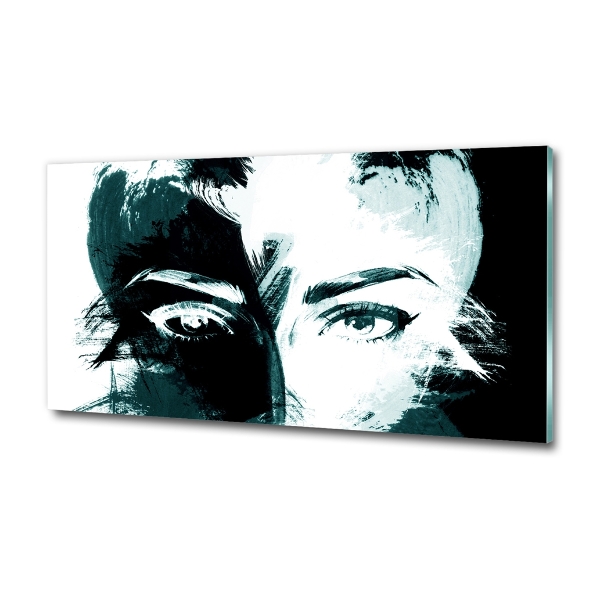 Bild auf glas Abstrakte Frau