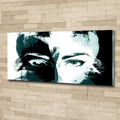 Bild auf glas Abstrakte Frau