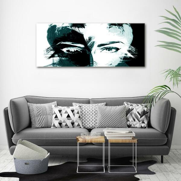 Bild auf glas Abstrakte Frau