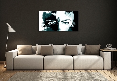 Bild auf glas Abstrakte Frau