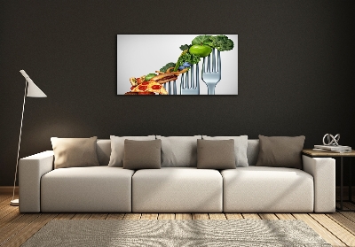 Foto glasbild Fortschritte bei der Diät