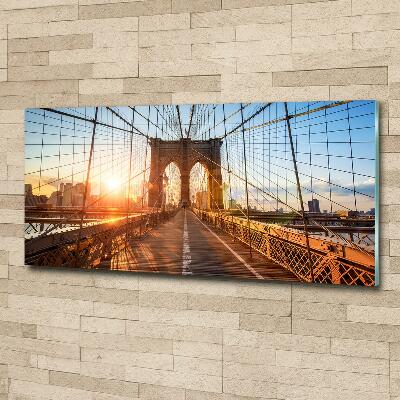 Bild auf glas Brooklyn Bridge