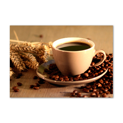 Bild auf glas Aromatischer Kaffee