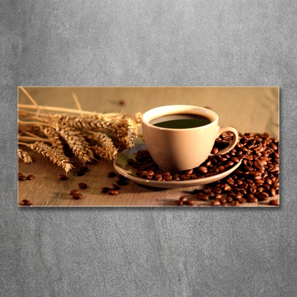 Bild auf glas Aromatischer Kaffee