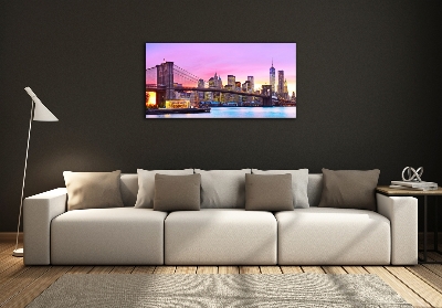 Glasbild Manhattan, New York