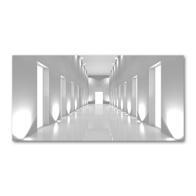 Foto glasbild Korridor