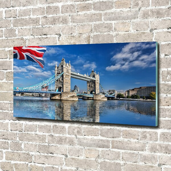 Foto glasbild Tower Bridge London