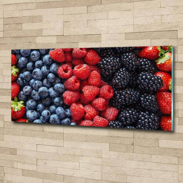 Glasbild Waldfrüchte