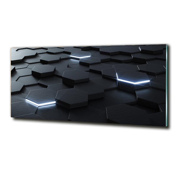 Glasbild Abstraktion