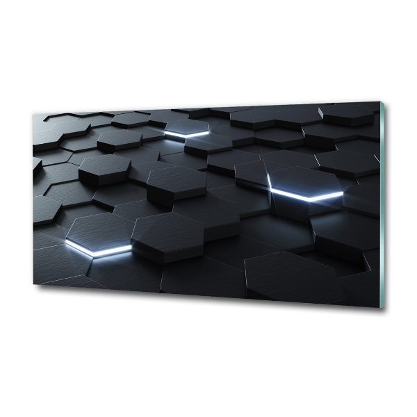 Glasbild Abstraktion