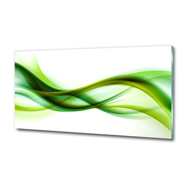 Foto glasbild Abstrakte Wellen