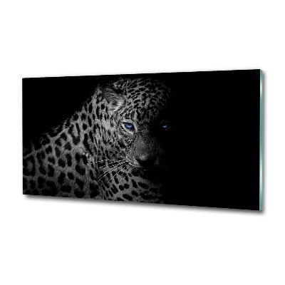 Foto glasbild Leopard