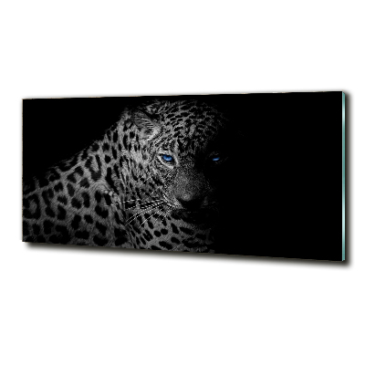 Foto glasbild Leopard