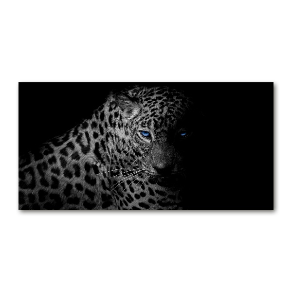 Foto glasbild Leopard