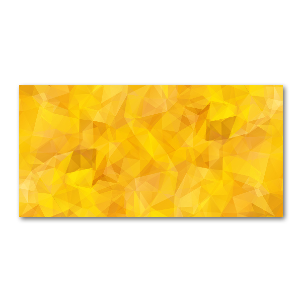 Glasbild Abstrakte Dreiecke