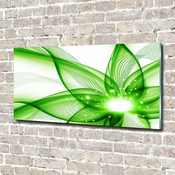 Foto glasbild Abstraktion