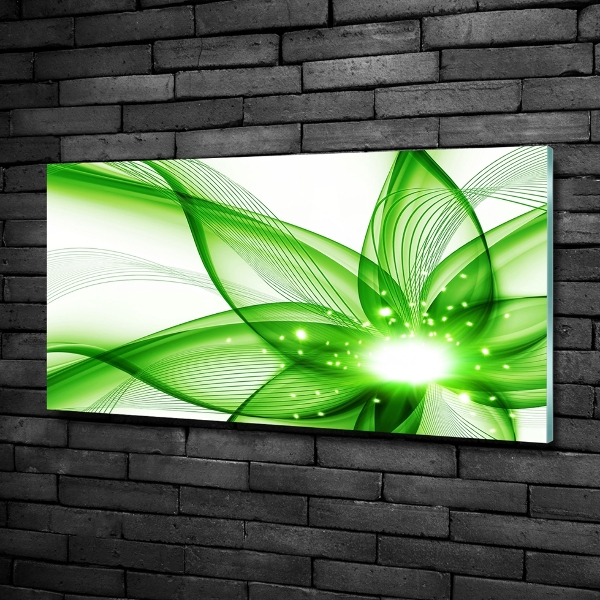 Foto glasbild Abstraktion