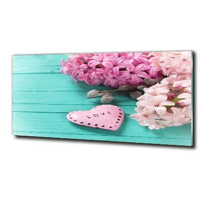 Bild auf glas Ohne und Herz