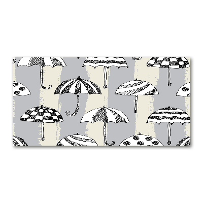 Bild auf glas Regenschirme